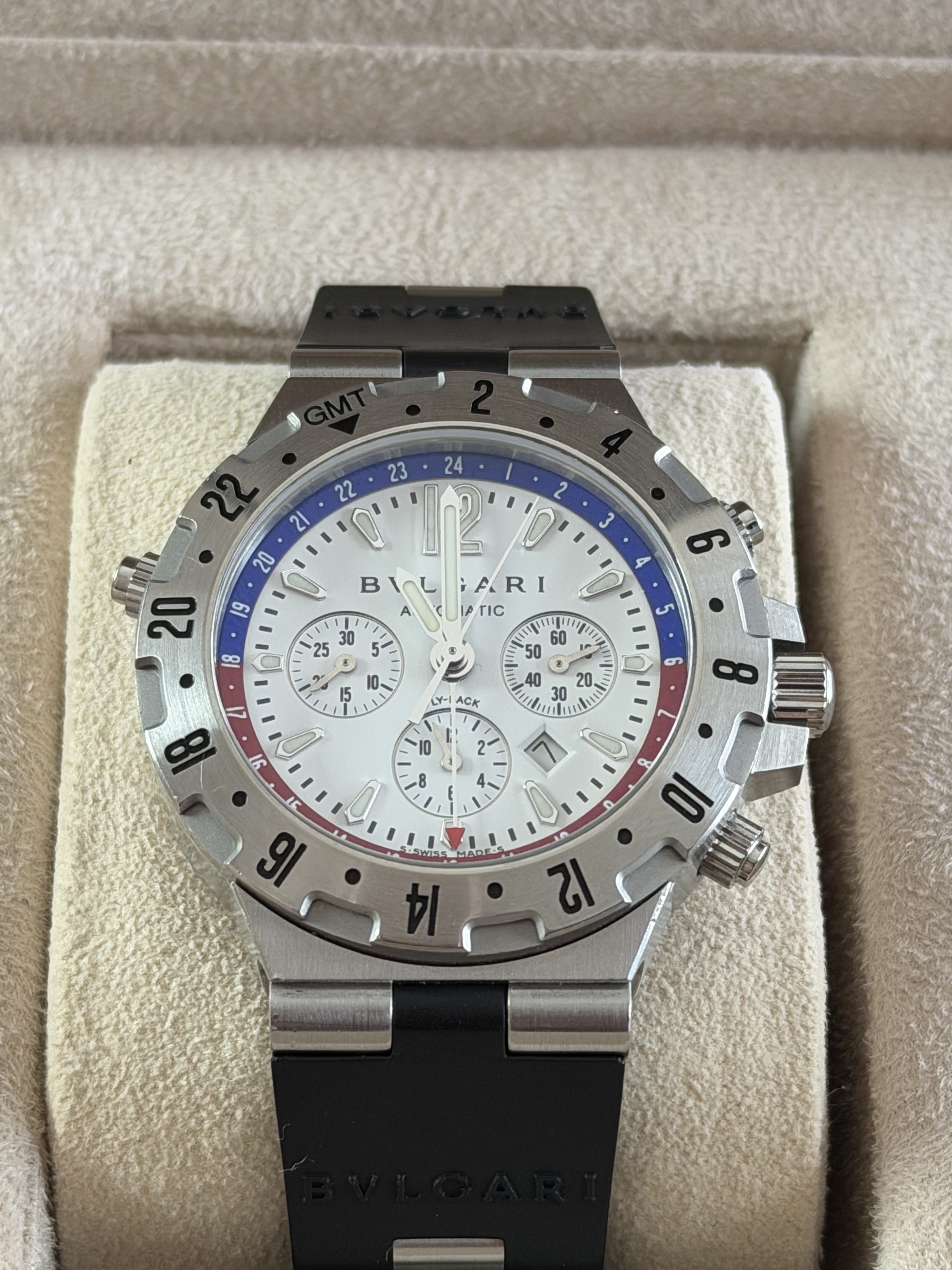 Bvlgari Diagono Professional GMT Flyback Chronograph