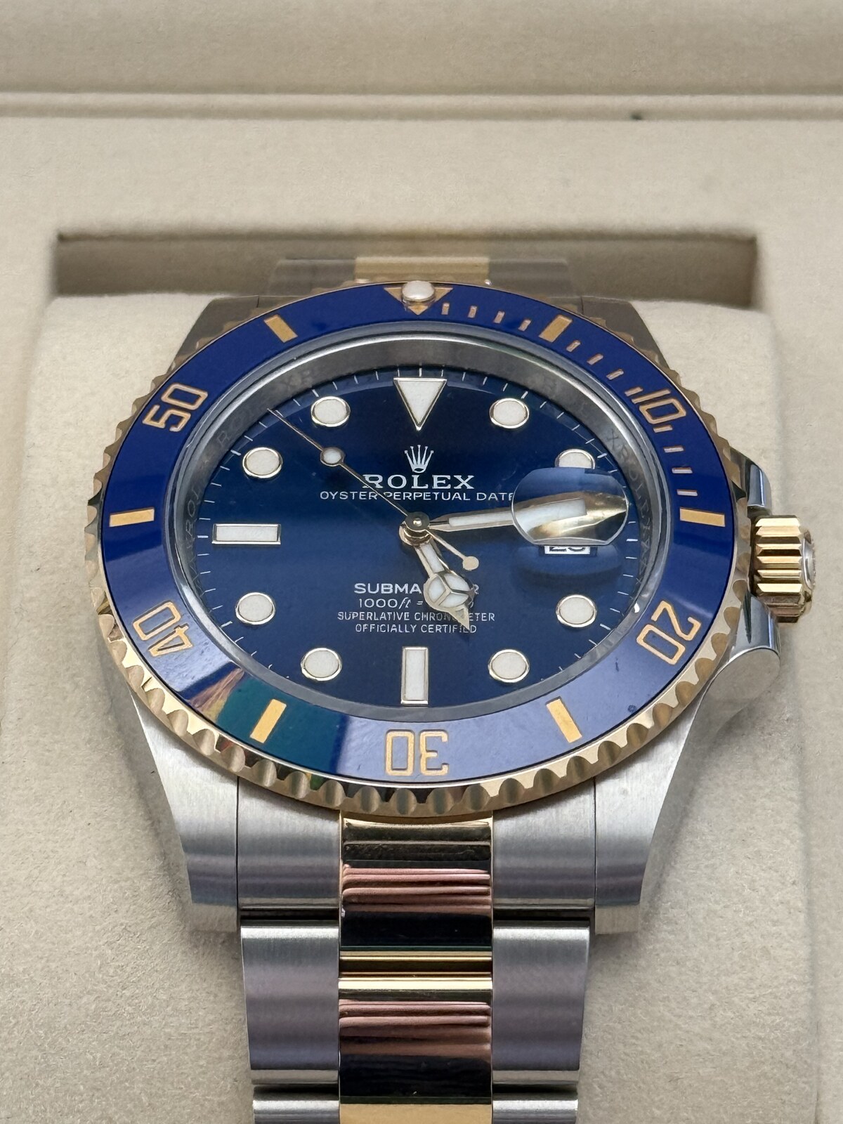 Rolex Submariner Date 'Bluesy'